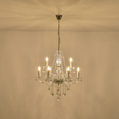 ΦΩΤΙΣΤΙΚΟ ΚΡΕΜΑΣΤΟ ΜΕΤΑΛΛΟ-ΓΥΑΛΙ 9ΦΩΤΟ  9X14E ΜΑΧ 15W 710X1750mm ΛΕΥΚΟ ARTE ILLUMINA KRISTALLO