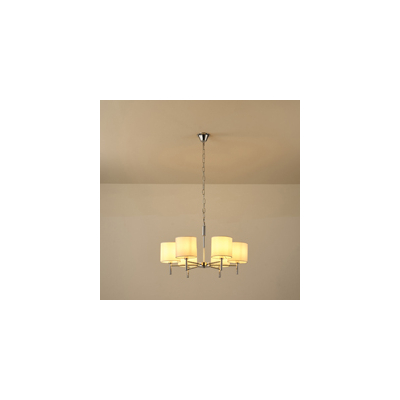 ΦΩΤΙΣΤΙΚΟ ΚΡΕΜΑΣΤΟ ΜΕΤΑΛΛΟ-ΥΦΑΣΜΑ  6ΦΩΤΟ 6XE14 MAX 15W 400X690mm ARTE ILLUMINA KRISTALLO