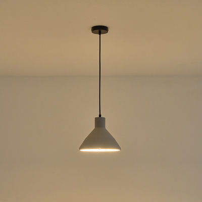 ΦΩΤΙΣΤΙΚΟ ΚΡΕΜΑΣΤΟ ΤΣΙΜΕΝΤΟ 1XE27 MAX 15W 240X240X200mm ΓΚΡΙ ARTE ILLUMINA YESO