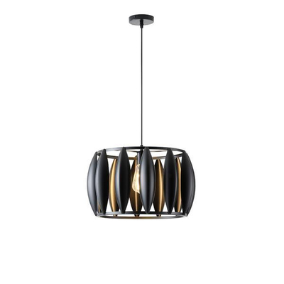ΦΩΤΙΣΤΙΚΟ ΚΡΕΜΑΣΤΟ ΜΕΤΑΛΛΟ 1XE27  MAX 40W 425X425X1300mm ΜΑΥΡΟ ARTE ILLUMINA OGGI