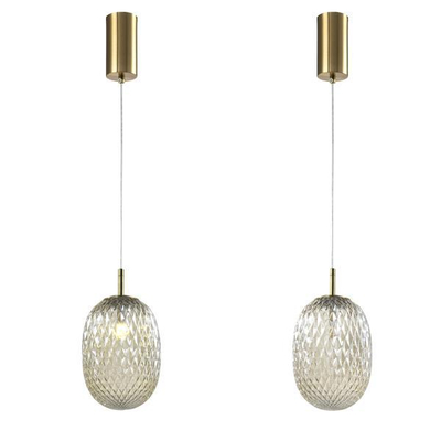 ΦΩΤΙΣΤΙΚΟ ΚΡΕΜΑΣΤΟ ΓΥΑΛΙ 1XE14 MAX 25W 150X230mm  ΚΟΝΙΑΚ ARTE ILLUMINA CANDY