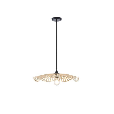 ΦΩΤΙΣΤΙΚΟ ΚΡΕΜΑΣΤΟ BAMBOO 1XE27 MAX 15W 475X1160mm ΜΠΕΖ ARTE ILLUMINA CROSSLINE