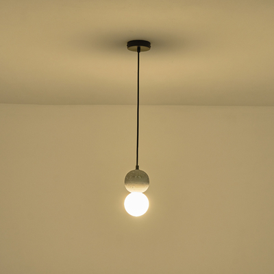 ΦΩΤΙΣΤΙΚΟ ΚΡΕΜΑΣΤΟ ΤΣΙΜΕΝΤΟ&ΓΥΑΛΙ G9 MAX 15W 100X100X210mm ΓΚΡΙ ARTE ILLUMINA  SALPICO