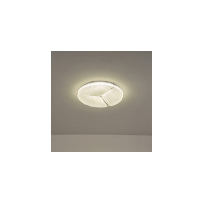 ΠΛΑΦΟΝΙΕΡΑ ΠΛΑΣΤΙΚΗ LED 60W 5700Lm  3CCT 3000-4000-6500KΦ 480x75mm ΛΕΥΚΟ ARTE ILLUMINA TRIANO