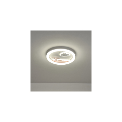 ΠΛΑΦΟΝΙΕΡΑ LED 60W Φ50 6120Lm 3CCT 3000-4000-6500K 480x65mm ΛΕΥΚΟ-ΡΟΖ ARTE ILLUMINA ALEGRE