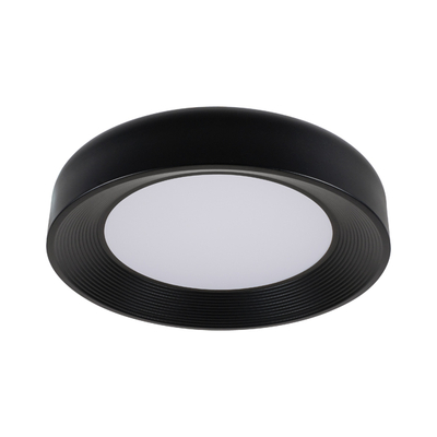 ΠΛΑΦΟΝΙΕΡΑ ΜΕΤΑΛΛΙΚΗ 3000K 2262Lm  500x500x100mm  ΜΑΥΡΟ ARTE ILLUMINA UPON