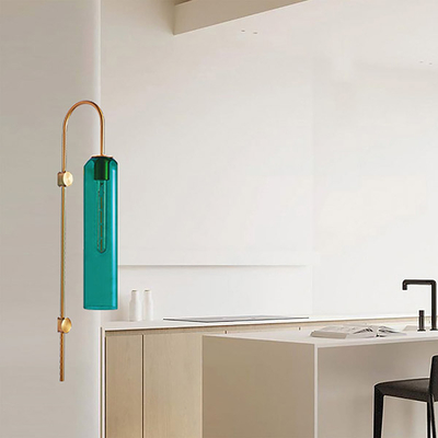 ΑΠΛΙΚΑ ΤΟΙΧΟΥ 1XE14 MAX 10W10X70 ΠΡΑΣΙΝΟ-ΧΡΥΣΟ ARTE ILLUMINA CALLIOPE