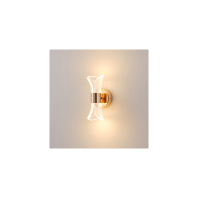 ΑΠΛΙΚΑ ΑΚΡΥΛΙΚΗ 8W 720Lm 3000K 520Χ360mm ΓΑΛΛΙΚΟ ΧΡΥΣΟ ARTE ILLUMINA TELA