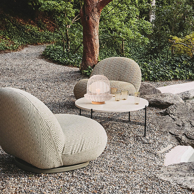 ΠΟΡΤΑΤΙΦ E27 ΒΑΣΗ ΞΥΛΟ&RATTAN Φ29X30 ΛΕΥΚΟ ARTE ILLUMINA