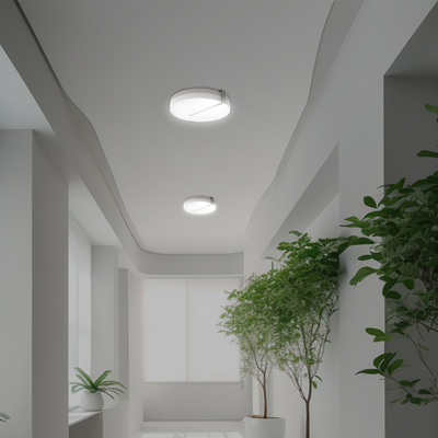 ΠΛAΦΟΝΙΕΡΑ ΣΤΡΟΓΓΥΛΗ LED 26W 4000K Φ30 IP54 ΛΕΥΚΗ ARTE ILLUMINA