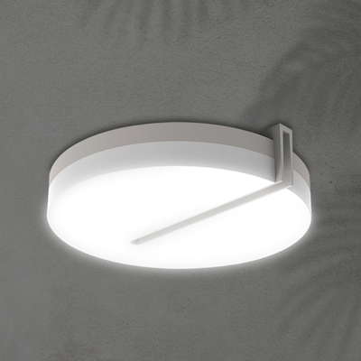 ΠΛAΦΟΝΙΕΡΑ ΣΤΡΟΓΓΥΛΗ LED 36W 4000K Φ40 IP54 ΛΕΥΚΗ ARTE ILLUMINA