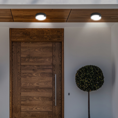 ΠΛΑΦΟΝΙΕΡΑ ΣΤΡΟΓΓΥΛΗ ΛΕΥΚΟ-ΜΑΥΡΟ LED 11W Φ17 4000Κ IP65 ARTE ILLUMINA