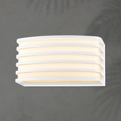 ΑΠΛΙΚΑ ΤΟΙΧΟΥ ΟΒΑΛ Ε27 MAX 20W 200X100X90mm ΛΕΥΚΗ ARTE ILLUMINA