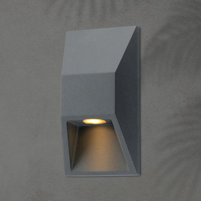 ΦΩΤΙΣΤΙΚΟ ΤΟΙΧΟΥ ΑΛΟΥΜΙΝΙΟΥ 1W 164X82X54.5mm ΓΡΑΦΙΤΗΣ ARTE ILLUMINA