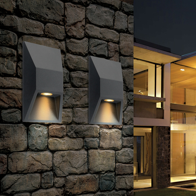 ΦΩΤΙΣΤΙΚΟ ΤΟΙΧΟΥ ΑΛΟΥΜΙΝΙΟΥ 1W 164X82X54.5mm ΓΡΑΦΙΤΗΣ ARTE ILLUMINA