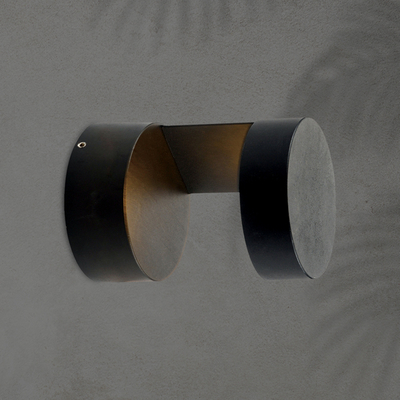 ΑΠΛΙΚΑ ΤΟΙΧΟΥ LED 9W 3000K IP54 108X150mm ΜΑΥΡΟ ARTE ILLUMINA