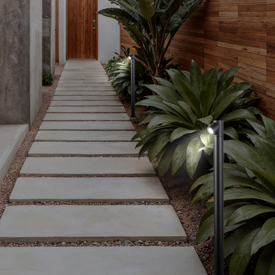 ΚΟΛΩΝΑΚΙ ΑΛΟΥΜΙΝΙΟΥ 5W Φ55XH:800mm IP65 3000K ΜΑΥΡΟ ARTE ILLUMINA