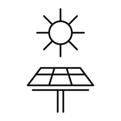 ΑΠΛΙΚΑ ΑΛΟΥΜΙΝΙΟΥ ΜΕ ΗΛΙΑΚΟ PANEL ΚΑΡΦΩΤΗ 2.4W, 240LM 4000K ARTE ILLUMINA