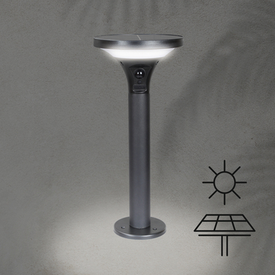 ΗΛΙΑΚΗ ΑΠΛΙΚΑ ΜΕ ΚΟΛΩΝΑΚΙ & ΑΝΙΧΝΕΥΤΗ ΚΙΝΗΣΗΣ 5W 500LM 160X160X350mm 3CCT ARTE ILLUMINA