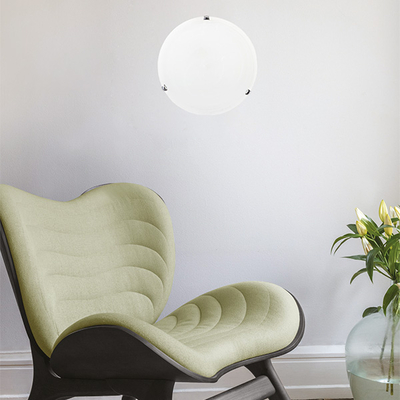 ΠΛΑΦΟΝΙΕΡΑ ΤΟΙΧΟΥ Φ40 2ΧΕ27 ΛΕΥΚΟ-ΝΙΚΕΛ ARTE ILLUMINA ERIS