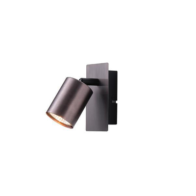 ΣΠΟΤ ΑΛΟΥΜΙΝΙΟΥ 1XGU10  120X80X120mm ΓΚΡΙ ARTE ILLUMINA LUXY