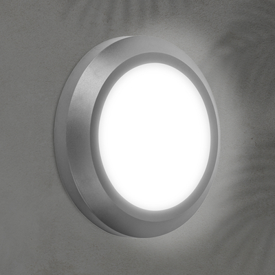 ΦΩΤΙΣΤΙΚΟ ΤΟΙΧΟΥ ΟΒΑΛ LED 4W 150X150X27 3CCT IP65 ΓΡΑΦΙΤΗΣ ARTE ILLUMINA