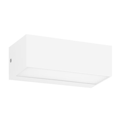 ΦΩΤΙΣΤΙΚΟ ΤΟΙΧΟΥ LED 12W 230X90X100 3CCT IP65 ΛΕΥΚΟ ARTE ILLUMINA LIMA