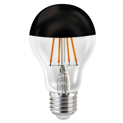 JUST LED JUSTLed-LED Filament Ε27 A60 8W 3000K Θερμό Black (B276008301)