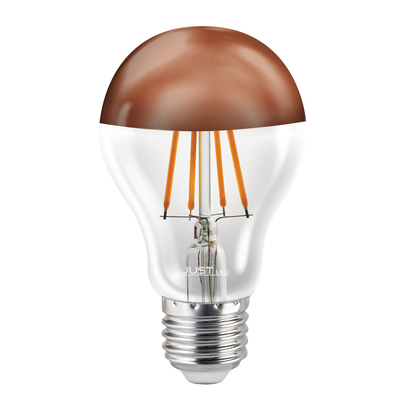 JUST LED JUSTLed-LED Filament Ε27 A60 8W 3000K Θερμό Copper (B276008401)