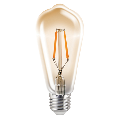 JUST LED JUSTLed-LED Filament Ε27 ST64 10W 3000K Θερμό AMBER DIM (B276410301)