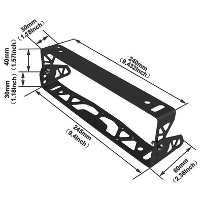 Βάση πινακίδας οχημάτων αλουμινίου - 1216704A - 120237 - Blue