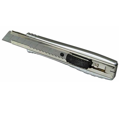 Φαλτσέτα μεταλλική σπαστή 18mm FAT MAX, με φαρδιά λάμα σε blister και μεταλλικό οδηγό / 0-10-421