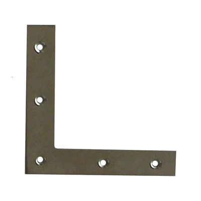 Γωνία πλακέ τελαρώματος 100τεμ. γαλβανιζέ Νο80Χ80 / 01-1066