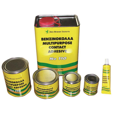 Βενζινόκολλα 860gr μελί χωρίς τολουόλη, αντοχή σε υγρασία, νερό και καιρικές συνθήκες, ελαστική μετα την ωρίμανση, καλή πρόσφυση, για εσωτερική και εξωτερική χρήση / 34060000