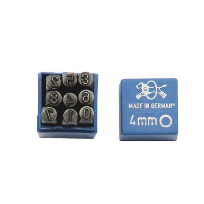 Σετ αριθμών κτυπητοί 0-9  των 6mm / 305350060