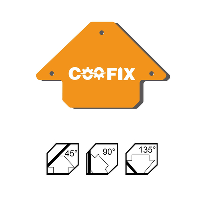 Μαγνητική γωνία ηλεκτροκόλλησης 5" έως 34Kg / CFH-I01009