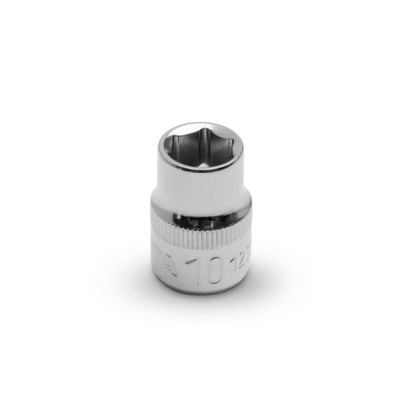 Καρυδάκι μετρικό εξάγωνο 3/8" 13mm. Καρυδάκι εξάγωνο.  Μεγάλες ενδείξεις προσφέρουν εύκολη αναγνώριση μεγέθους. Κατσκευασμένο για βιομηχανική χρήση για ακρίβεια σε όλες
τις διαστάσεις. Πλήρως γυαλισμένο φινίρισμα χρωμίου που καθαρίζεται εύκολα και αντιστέκεται στη διάβρωση. Χάλυβας από κράμα χρωμίου-βαναδίου (Cr-V) για εξαιρετική αντοχή και ανθεκτικότητα. / ST12308SC