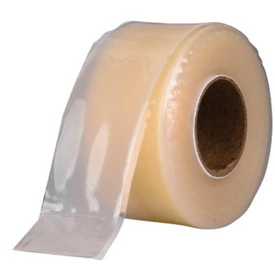 Ταινία stretch and fuse διάφανη 25mmx3m. Δημιουργεί μόνιμα υδατοστεγή επιδιόρθωση. Ηλεκτρομονωτική. Κατάλληλη για όλες τις επιφάνειες. Επιβράδυνση στην μετάδοση φλόγας. Δεν αφήνει υπολείμματα. Εύκολη στη χρήση. Αντέχει πίεση ως 8 Bar. Αντέχει έως 200C (μέχρι 260C για μικρά διαστήματα). Aντοχή εφελκυσμού 4,82mPa. / SI2503