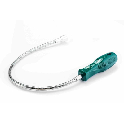 Μαγνητική αρπαγή εύκαμπτη 8Χ510mm έως 2Kg. 100% συμπαγής, ανθεκτική στην πρόσκρουση λαβή από ακετάτη για
μακροχρόνια αντοχή
 Ανθεκτική, μαλακή επιφάνεια σωλήνα με επικάλυψη χρωμίου που
προσφέρει ευχέρεια για οποιοδήποτε εργασιακό περιβάλλον
 Ισχυροί μαγνήτες που αποτρέπουν αποτελεσματικά την πτώση του
εξαρτήματος
 Λαβή σχεδιασμένη με "τρύπα διέλευσης" για εύκολη αποθήκευση
 Φινίρισμα επικάλυψης χρωμίου για αντοχή στη διάβρωση / ST64102ST