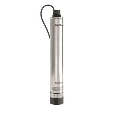 Αντλία βυθιζόμενη πηγαδιών 1000W-1hp, inox με πλαστική λαβή, δεν χρειάζεται επιπλέον πίνακα ON/OFF, τάση: 230V/50Hz, παροχή: 5200L/h, μανομετρικό 55m, βάθος βυθίσματος ως 16m, ελάχιστο βάθος νερού 70mm, μέγεθος σωματιδίων ως 1,5mm, στόμιο 1-1/4" και καλώδ / SXUP1000XWE
