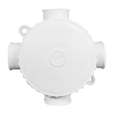 101 | ELBOX™ΑΝΘΥΓΡΟΥ + Λ ΜΕ ΣΤΥΠ.ΙΡ65 Φ74xH39 ΛΕΥΚΟ