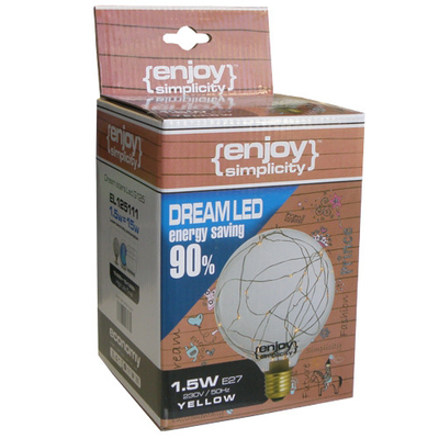 El125111 | Dreamled Stars G125|1.5w E27|kitρινο| {Enjoysimplicity}™