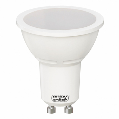 El103106 | led Gu10|4w(>30w)|6500k|320lm|100°|{enjoysimplicity}™