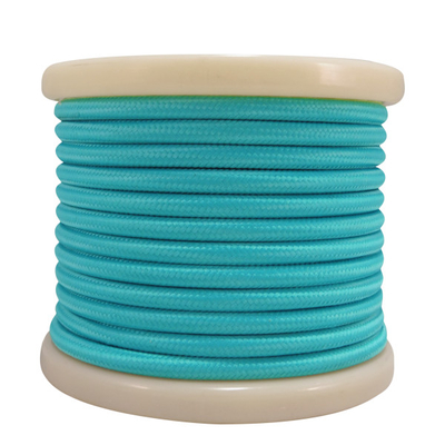 El330006 | Textile Cable 2x0.75mm²- Ρολό 10mt - Γαλάζιο