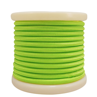 El330015 | Textile Cable 2x0.75mm²- Ρολό 10mt – Πράσινο