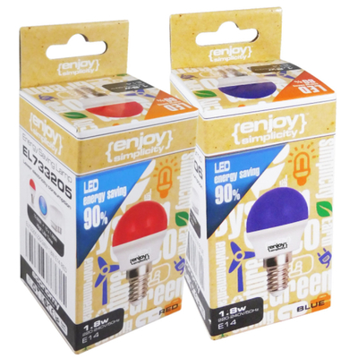 El733205 | led ρ45 Κοκκινο |1.8w(19w) Ε14|{enjoysimplicity}™