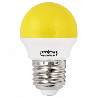 El733311 | led ρ45 Κιτρινο |1.8w(19w) Ε27|{enjoysimplicity}™