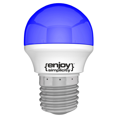 El733306 | led ρ45 Μπλε |1.8w(19w) Ε27|{enjoysimplicity}™
