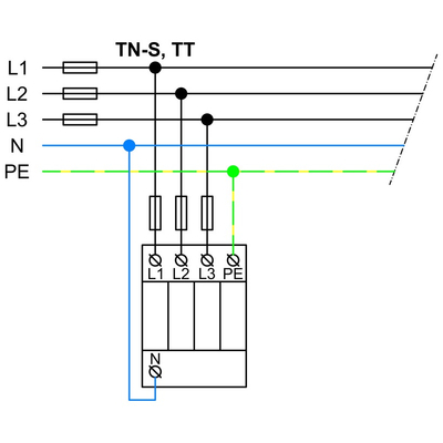 16084 | HLSA12,5-275/3+1 M | SPD T1+T2+T3 | ΑΝΤΙΚΕΡΑΥΝΙΚΟ ΠΑΛΜΙΚΟΥ ΡΕΥΜΑΤΟΣ & ΑΠΑΓΩΓΟΣ ΥΠΕΡΤΑΣΕΩΝ| Hakel®