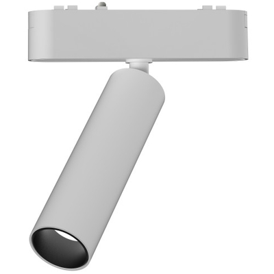 EL183413 | LED SPOT ΑΛ/ΝΙΟΥ ΓΙΑ ΜΑΓΝΗΤΙΚΕΣ ΜΟΝΟΦΑΣΙΚΕΣ ΡΑΓΕΣ|ΙΡΙΣ|7W|4000k|650lm|114.5xΦ31xh144.8|ΛΕΥΚΟ|{enjoySimplicity}™